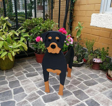 Load image into Gallery viewer, 3D American Bull Terrier Love Small Flower Planter-Home Decor-American Bully, American Pit Bull Terrier, Dogs, Flower Pot, Home Decor-Rottweiler-6