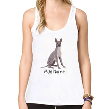 Load image into Gallery viewer, Personalized Xolo Mom Yoga Tank Top-Shirts &amp; Tops-Apparel, Dog Mom Gifts, Shirt, T Shirt, Xolo-Yoga Tank Top-White-XS-1