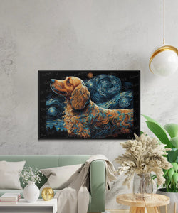 Magical Milky Way Cocker Spaniel Wall Art Poster-Art-Cocker Spaniel, Dog Art, Dog Dad Gifts, Dog Mom Gifts, Home Decor, Poster-5