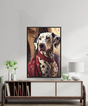 Load image into Gallery viewer, Crimson Elegance Dalmatian Wall Art Poster-Art-Dalmatian, Dog Art, Dog Dad Gifts, Dog Mom Gifts, Home Decor, Poster-3