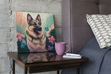 Load image into Gallery viewer, Meadow Marvel German Shepherd Wall Art Poster-Art-Dog Art, Dog Dad Gifts, Dog Mom Gifts, German Shepherd, Home Decor, Poster-1