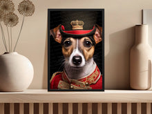 Load image into Gallery viewer, Aristocratic Admiral Jack Russell Terrier Wall Art Poster-Art-Dog Art, Dog Dad Gifts, Dog Mom Gifts, Home Decor, Jack Russell Terrier, Poster-2