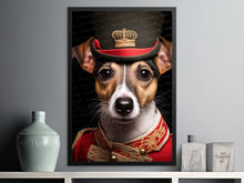 Load image into Gallery viewer, Aristocratic Admiral Jack Russell Terrier Wall Art Poster-Art-Dog Art, Dog Dad Gifts, Dog Mom Gifts, Home Decor, Jack Russell Terrier, Poster-3