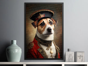 British Finery Jack Russell Terrier Wall Art Poster-Art-Dog Art, Dog Dad Gifts, Dog Mom Gifts, Home Decor, Jack Russell Terrier, Poster-3