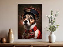 Load image into Gallery viewer, Royal Redcoat Jack Russell Terrier Wall Art Poster-Art-Dog Art, Dog Dad Gifts, Dog Mom Gifts, Home Decor, Jack Russell Terrier, Poster-8