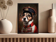 Load image into Gallery viewer, Royal Redcoat Jack Russell Terrier Wall Art Poster-Art-Dog Art, Dog Dad Gifts, Dog Mom Gifts, Home Decor, Jack Russell Terrier, Poster-2