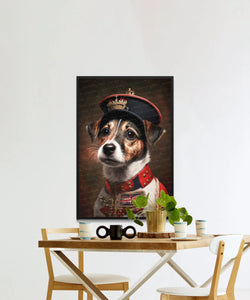 Royal Redcoat Jack Russell Terrier Wall Art Poster-Art-Dog Art, Dog Dad Gifts, Dog Mom Gifts, Home Decor, Jack Russell Terrier, Poster-4