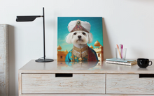 Load image into Gallery viewer, Magnificent Maharaja Maltese Wall Art Poster-Art-Dog Art, Home Decor, Maltese, Poster-6