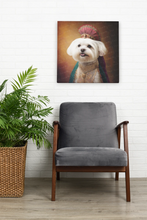 Load image into Gallery viewer, Radiant Raja Maltese Wall Art Poster-Art-Dog Art, Home Decor, Maltese, Poster-8