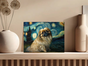 Cosmic Cutie Pekingese Wall Art Poster-Art-Dog Art, Dog Dad Gifts, Dog Mom Gifts, Home Decor, Pekingese, Poster-4