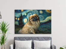 Load image into Gallery viewer, Cosmic Cutie Pekingese Wall Art Poster-Art-Dog Art, Dog Dad Gifts, Dog Mom Gifts, Home Decor, Pekingese, Poster-7
