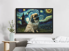 Load image into Gallery viewer, Magical Milky Way Pekingese Wall Art Poster-Art-Dog Art, Dog Dad Gifts, Dog Mom Gifts, Home Decor, Pekingese, Poster-5