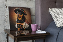 Load image into Gallery viewer, Regal Renaissance Rottweiler Wall Art Poster-Art-Dog Art, Home Decor, Poster, Rottweiler-1