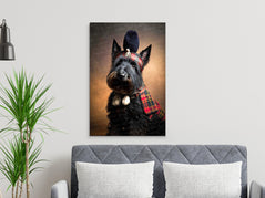 Balmoral Baddie Scottie Dog Wall Art Poster-Art-Dog Art, Dog Dad Gifts, Dog Mom Gifts, Home Decor, Poster, Scottish Terrier-7