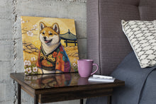 Load image into Gallery viewer, Cherry Blossom Euphoria Shiba Inus Wall Art Posters - 2 Designs-Art-Dog Art, Dog Dad Gifts, Dog Mom Gifts, Home Decor, Poster, Shiba Inu-11