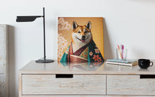 Load image into Gallery viewer, Nihonga Serenity Shiba Inu Wall Art Poster-Art-Dog Art, Dog Dad Gifts, Dog Mom Gifts, Home Decor, Poster, Shiba Inu-5