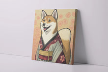 Load image into Gallery viewer, Sakura Serenity Shiba Inu Wall Art Poster-Art-Dog Art, Dog Dad Gifts, Dog Mom Gifts, Home Decor, Poster, Shiba Inu-4