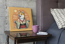 Load image into Gallery viewer, Ukiyo-e Sunrise Shiba Inu Wall Art Poster-Art-Dog Art, Dog Dad Gifts, Dog Mom Gifts, Home Decor, Poster, Shiba Inu-8