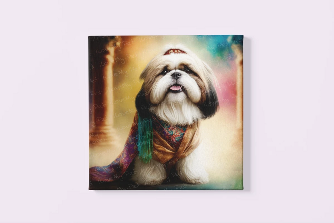 Tibetan Bliss Shih Tzu Wall Art Poster-Art-Dog Art, Home Decor, Poster, Shih Tzu-3