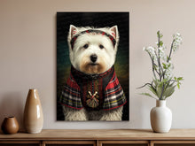 Load image into Gallery viewer, Traditional Tapestry Westie Wall Art Poster-Art-Dog Art, Dog Dad Gifts, Dog Mom Gifts, Home Decor, Poster, West Highland Terrier-8