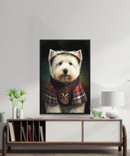 Load image into Gallery viewer, Traditional Tapestry Westie Wall Art Poster-Art-Dog Art, Dog Dad Gifts, Dog Mom Gifts, Home Decor, Poster, West Highland Terrier-2