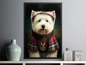 Traditional Tapestry Westie Wall Art Poster-Art-Dog Art, Dog Dad Gifts, Dog Mom Gifts, Home Decor, Poster, West Highland Terrier-4