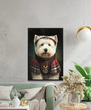 Load image into Gallery viewer, Traditional Tapestry Westie Wall Art Poster-Art-Dog Art, Dog Dad Gifts, Dog Mom Gifts, Home Decor, Poster, West Highland Terrier-5