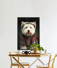 Load image into Gallery viewer, Traditional Tapestry Westie Wall Art Poster-Art-Dog Art, Dog Dad Gifts, Dog Mom Gifts, Home Decor, Poster, West Highland Terrier-6