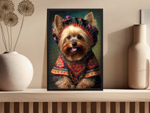 Load image into Gallery viewer, European Elegance Yorkie Wall Art Poster-Art-Dog Art, Dog Dad Gifts, Dog Mom Gifts, Home Decor, Poster, Yorkshire Terrier-3