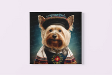 Load image into Gallery viewer, Regal Aristocrat Yorkie Wall Art Poster-Art-Dog Art, Home Decor, Poster, Yorkshire Terrier-3