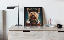 Load image into Gallery viewer, Regal Aristocrat Yorkie Wall Art Poster-Art-Dog Art, Home Decor, Poster, Yorkshire Terrier-6