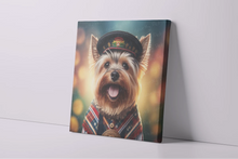 Load image into Gallery viewer, Scottish Sweetheart Yorkie Wall Art Poster-Art-Dog Art, Home Decor, Poster, Yorkshire Terrier-4