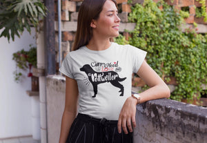 All You Need is Love and a Rottweiler Women's Cotton T-Shirt-Apparel-Apparel, Rottweiler, Shirt, T Shirt-7