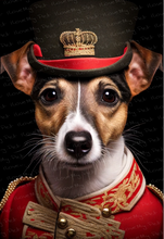 Load image into Gallery viewer, Aristocratic Admiral Jack Russell Terrier Wall Art Poster-Art-Dog Art, Home Decor, Jack Russell Terrier, Poster-1