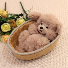 Load image into Gallery viewer, Baby Poodles in a Cradle Stuffed Animal Plush Toys-Stuffed Animals-Poodle, Stuffed Animal-12