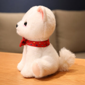 Bow Tie Pomeranian Stuffed Animal Plush Toys-Soft Toy-Dogs, Home Decor, Pomeranian, Soft Toy, Stuffed Animal-25