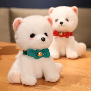 Bow Tie Pomeranian Stuffed Animal Plush Toys-Soft Toy-Dogs, Home Decor, Pomeranian, Soft Toy, Stuffed Animal-26
