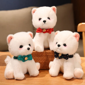 Bow Tie Pomeranian Stuffed Animal Plush Toys-Soft Toy-Dogs, Home Decor, Pomeranian, Soft Toy, Stuffed Animal-27