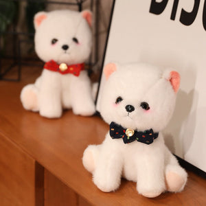Bow Tie Pomeranian Stuffed Animal Plush Toys-Soft Toy-Dogs, Home Decor, Pomeranian, Soft Toy, Stuffed Animal-31
