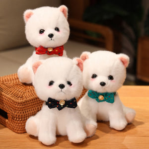 Bow Tie Pomeranian Stuffed Animal Plush Toys-Soft Toy-Dogs, Home Decor, Pomeranian, Soft Toy, Stuffed Animal-8
