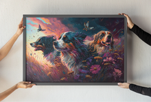 Load image into Gallery viewer, Cosmic Canine Bernese Mountain Dogs Wall Art Poster-Art-Bernese Mountain Dog, Dog Art, Home Decor, Poster-2