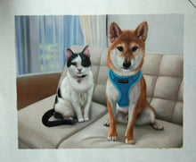 Load image into Gallery viewer, Custom Cat Oil Painting: Transform Your Feline Friend into a Captivating Masterpiece-Personalized Dog Gifts-Dog Art, Personalized Pet Gifts-4