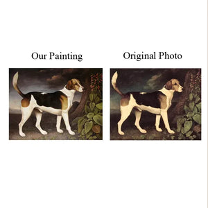 Custom Horse Portrait Paintings: Immortalize the Majesty of Equines on Canvas-Personalized Dog Gifts-Dog Art, Personalized Pet Gifts-18