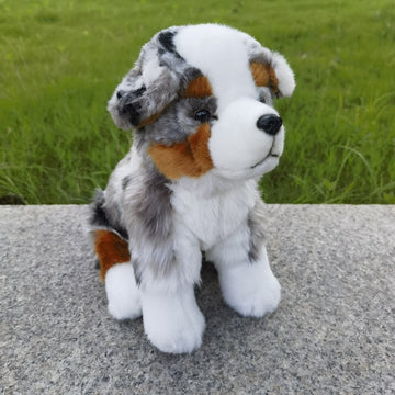 Cutest Australian Shepherd Stuffed Animal Plush Toy-Stuffed Animals-Australian Shepherd, Home Decor, Stuffed Animal-7
