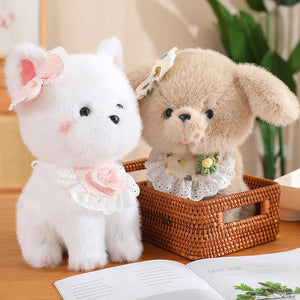 Cutest Baby Bib Labrador Stuffed Animal Plush Toys-Stuffed Animals-Home Decor, Labrador, Stuffed Animal-15