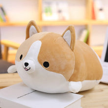 Load image into Gallery viewer, Image of a super cute Corgi pillow plush stuffed animal