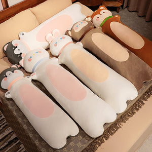 Cutest Pink Cheeks Husky Stuffed Animal Plush Toy Huggable Pillows-Stuffed Animals-Home Decor, Siberian Husky, Stuffed Animal-10