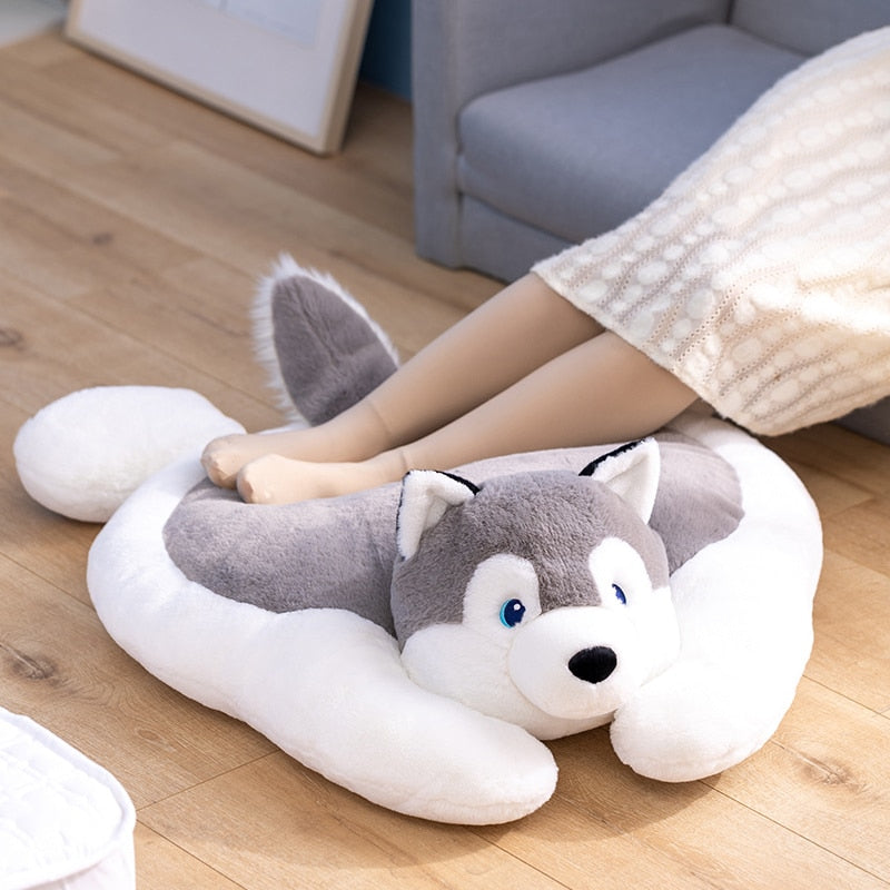 Shiba Inu Love Floor / Chair Plush Pillow