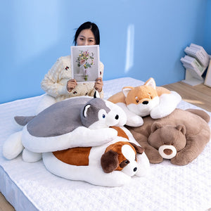 Cutest Shiba Inu Stuffed Plush Floor and Feet Cushions-Stuffed Animals-Home Decor, Pillows, Shiba Inu, Stuffed Animal-17