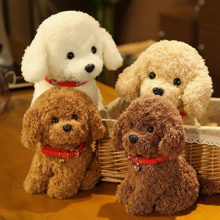 Cutest Sitting Doodle Stuffed Animal - Perfect Gift for Goldendoodle Lovers-Soft Toy-Dogs, Doodle, Goldendoodle, Home Decor, Labradoodle, Stuffed Animal, Toy Poodle-1